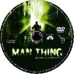 carátula cd de Man Thing - La Naturaleza Del Miedo