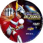 carátula cd de Saint Seiya - Los Caballeros Del Zodiaco - Pegasus Box - Dvd 04 - Custom