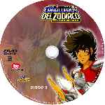 cartula cd de Saint Seiya - Los Caballeros Del Zodiaco - Pegasus Box - Dvd 05 - Custom