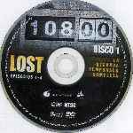 cartula cd de Lost - Perdidos - Temporada 02 - Disco 01 - Region 4