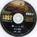 cartula cd de Lost - Perdidos - Temporada 02 - Disco 03 - Region 4