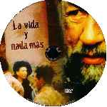 carátula cd de La Vida Y Nada Mas - 1989