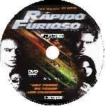 carátula cd de The Fast And The Furious - Rapido Y Furioso - Custom