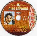 carátula cd de El Pescador De Coplas - Paginas Doradas Del Cine Espanol