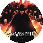 carátula cd de V De Vendetta - Custom - V4