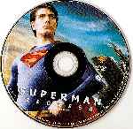 cartula cd de Superman Regresa - Disco 01 - Region 4