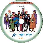 carátula cd de Las Aventuras De Tintin - Dvd 01 - Custom - V2