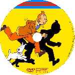 carátula cd de Las Aventuras De Tintin - Custom