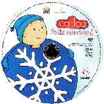 cartula cd de Caillou - Feliz Navidad
