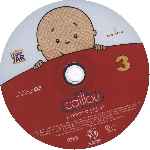 cartula cd de Caillou - Volumen 03 - Caillou Vamos A Jugar