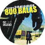carátula cd de 800 Balas