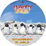 cartula cd de Happy Feet - Rompiendo El Hielo - Custom
