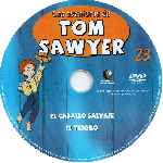 carátula cd de Las Aventuras De Tom Sawyer - Volumen 23