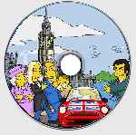 cartula cd de Los Simpson - Temporada 15 - Disco 01 - Custom