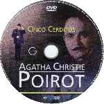 carátula cd de Agatha Christie - Poirot - Cinco Cerditos