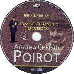 carátula cd de Agatha Christie - Poirot - Iris Amarillos - El Caso Del Testamento Desaparecido