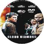carátula cd de Blood Diamond - Custom - V3