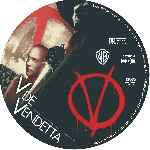 carátula cd de V De Vendetta - Custom - V5