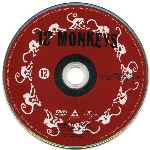 cartula cd de 12 Monos