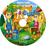 carátula cd de Aprende A Leer Con Dikie Y Dukie - Custom