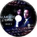 carátula cd de Numb3rs - Numbers - Temporada 02 - Disco 02 - Custom