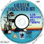 cartula cd de Los Heroes Del Tiempo - Custom
