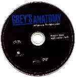 cartula cd de Greys Anatomy - Temporada 01 - Disco 02 - Region 4