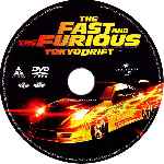 cartula cd de The Fast And The Furious - Tokyo Drift - Custom - V2