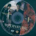 carátula cd de Supernatural - Temporada 01 - Disco 01 - Region 4