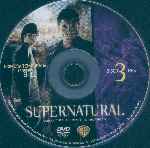 carátula cd de Supernatural - Temporada 01 - Disco 03 - Region 4