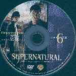 cartula cd de Supernatural - Temporada 01 - Disco 06 - Region 4