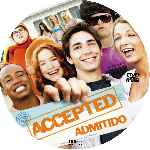 carátula cd de Accepted - Admitido - Custom - V2
