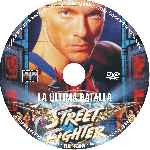 carátula cd de Street Fighter - La Ultima Batalla - Custom