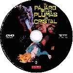 carátula cd de El Pajaro De Las Plumas De Cristal - Custom