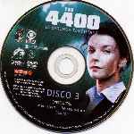 carátula cd de Los 4400 - Temporada 02 - Disco 03 - Region 4