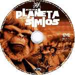 carátula cd de La Conquista Del Planeta De Los Simios - Custom