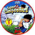 carátula cd de Super Campeones - Dvd 01