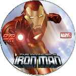 carátula cd de El Invencible Iron Man - Custom - V2