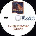 carátula cd de Canal De Historia - El Antiguo Egipto - 06 - Las Piramides De Guiza - Custom
