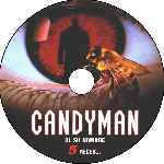 carátula cd de Candyman - El Dominio De La Mente - Custom