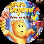 carátula cd de El Osito Tangerine - Un Hogar Para Navidad - Custom - V2