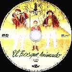 carátula cd de El Bosque Animado - 1987 - Custom - V2