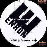 carátula cd de Enron - Los Tipos Que Estafaron A America - Custom - V2