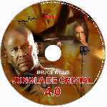 carátula cd de Jungla De Cristal 4.0 - Custom