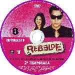 carátula cd de Rbd - Rebelde - Temporada 02 - Dvd 08