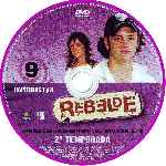 carátula cd de Rbd - Rebelde - Temporada 02 - Dvd 09