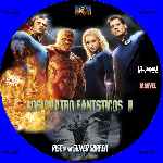 carátula cd de Los 4 Fantasticos 2 - Custom