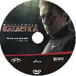 carátula cd de Battlestar Galactica - Temporada 01 - Capitulos 01-08 - Custom