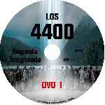 cartula cd de Los 4400 - Temporada 02 - Disco 01 - Custom