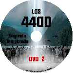 cartula cd de Los 4400 - Temporada 02 - Disco 02 - Custom